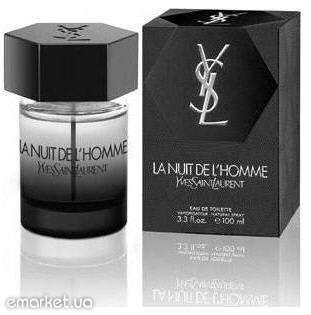 Духи, парфюмерия,YSL LA NUIT DE L`HOMME men 100ml